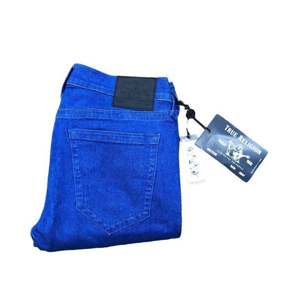 Brand New True Religion Jeans Size 34 ROCCO Blue - Picture 6 of 10
